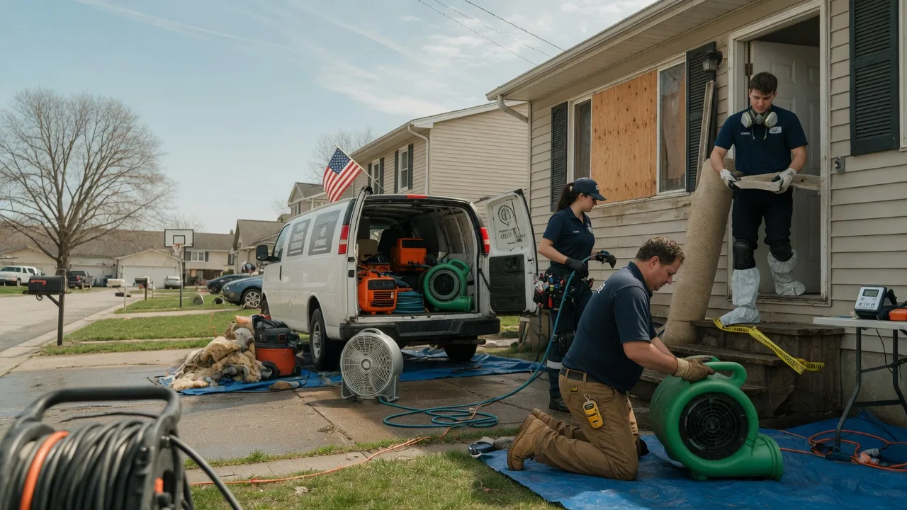 Water Damage Restoration in Wyoming, PA near me